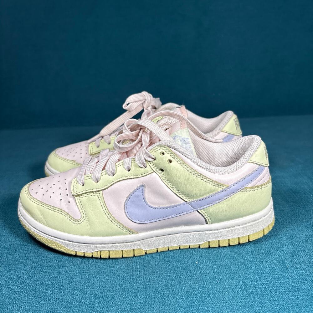 Nike Dunk Low Lime Ice Light Soft Pink Womens Size 5.5